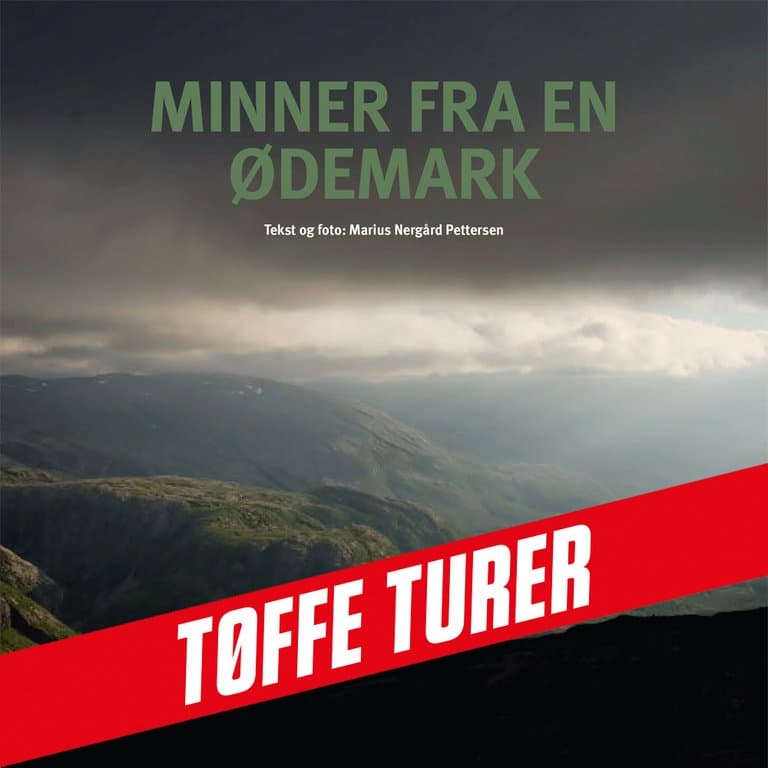 Omslag Minner fra en ødemark av Marius Nergård Pettersen (Lydbok)