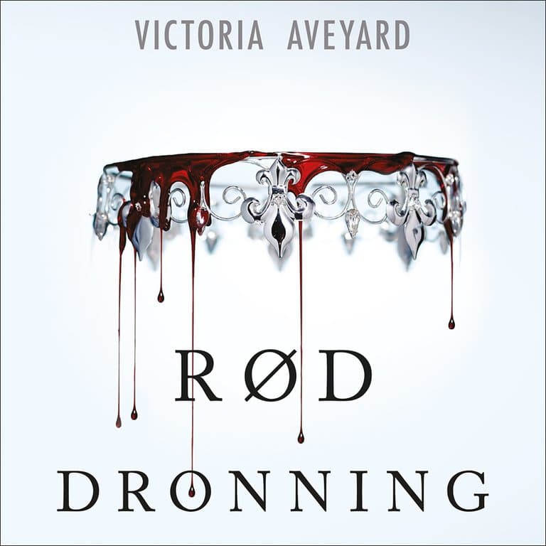 Omslag Rød dronning av Victoria Aveyard (Lydbok)