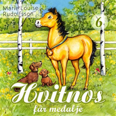 Omslag av "Hvitnos får medalje"