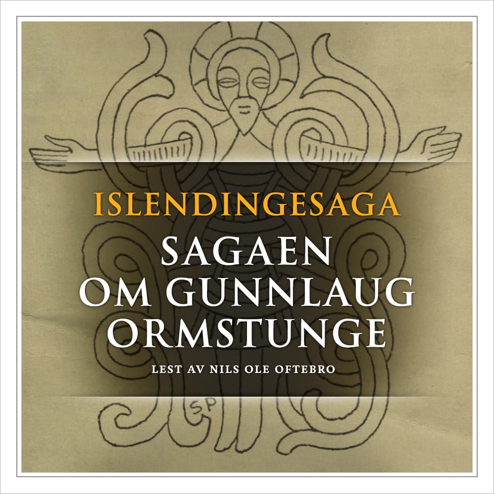 Omslag Sagaen om Gunlaug Ormstunge av Flere (Lydbok)