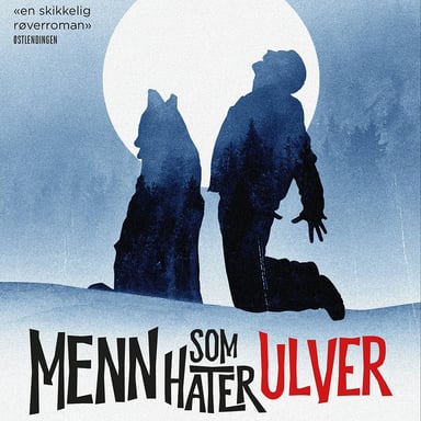 Omslag av "Menn som hater ulver"