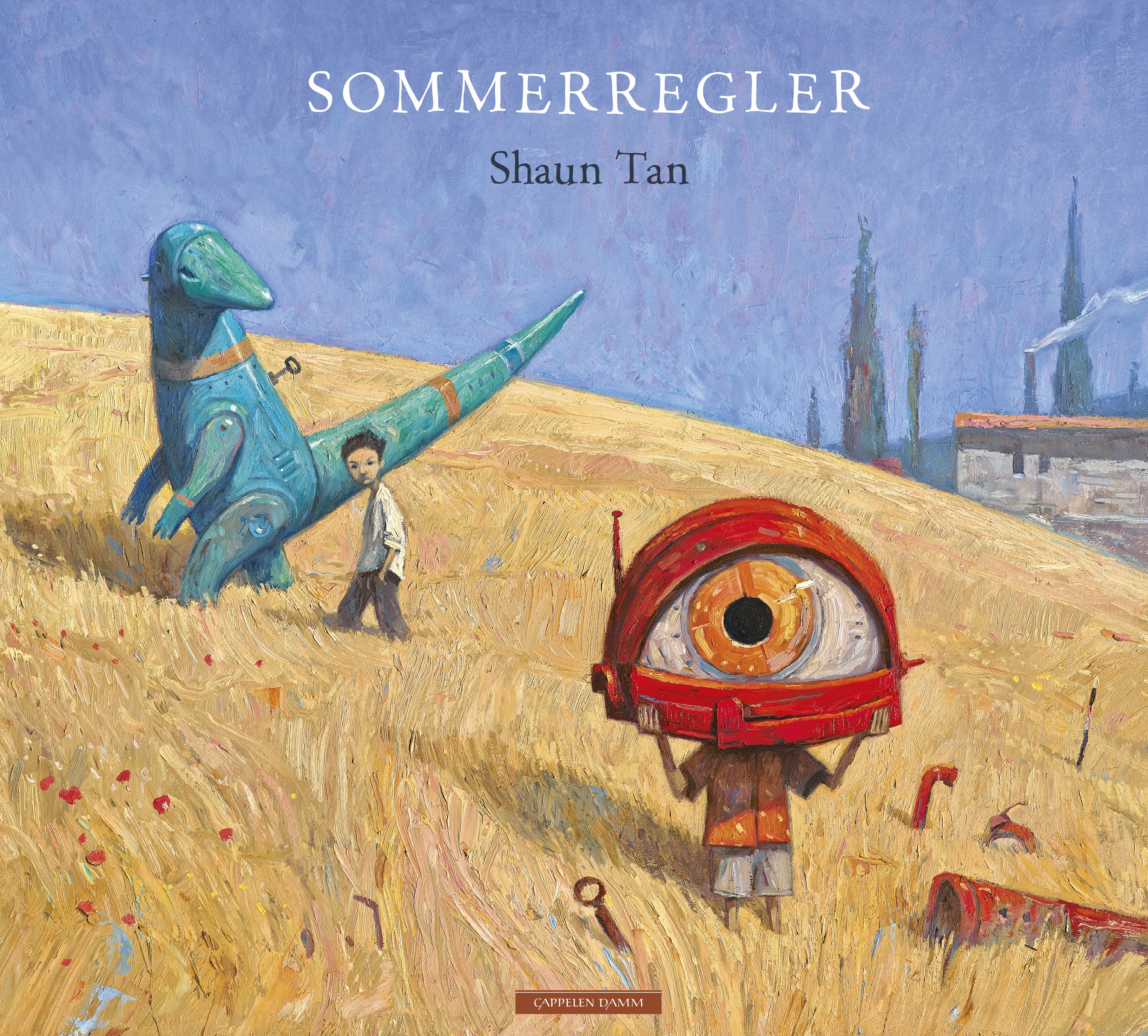 Omslag Sommerregler av Shaun Tan (Innbundet)