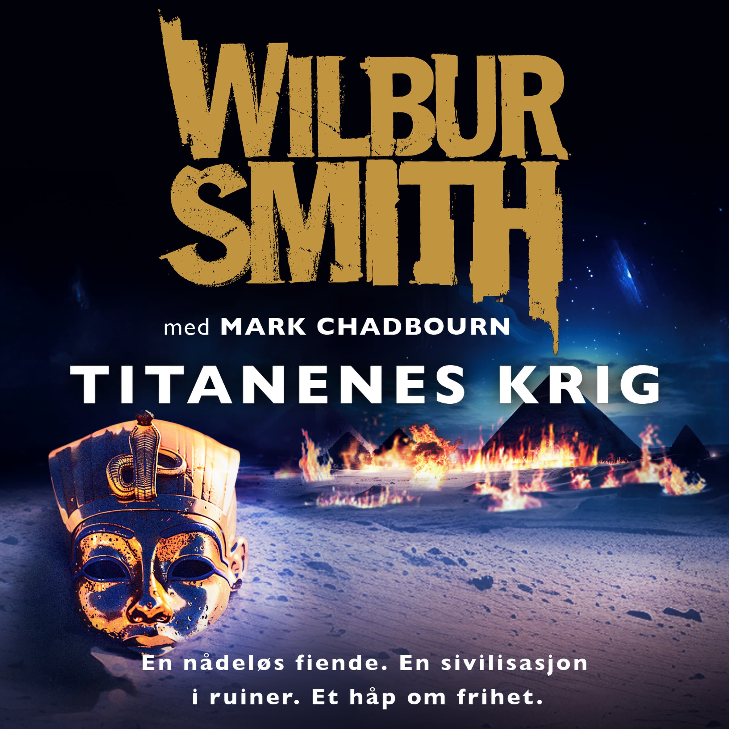 Omslag Titanenes krig av Wilbur Smith (Lydbok)