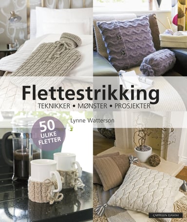 Omslag av "Flettestrikking"