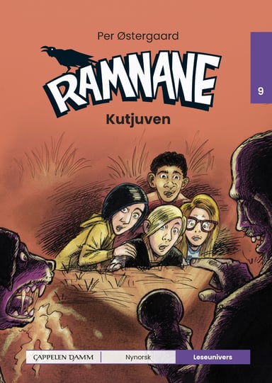 Omslag av "Leseunivers 9: Ramnane - Kutjuven"