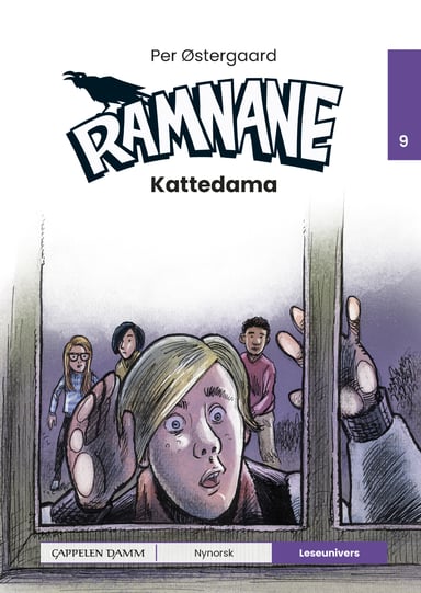 Omslag av "Leseunivers 9: Ramnane - Kattedama"