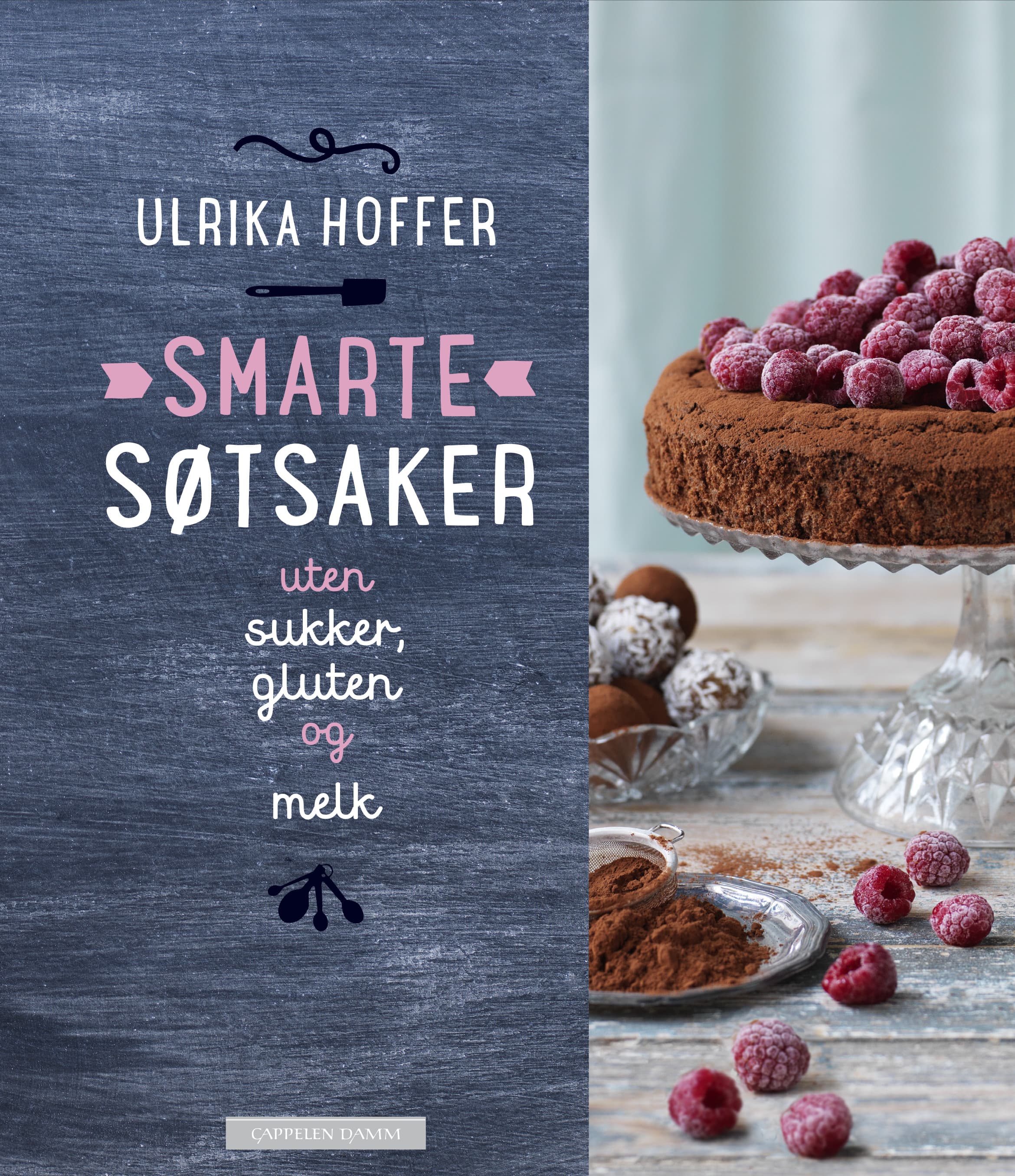 Omslag Smarte søtsaker - helt uten sukker, gluten og melk av Ulrika Hoffer (Innbundet)
