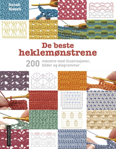 Omslag av "De beste heklemønstrene"