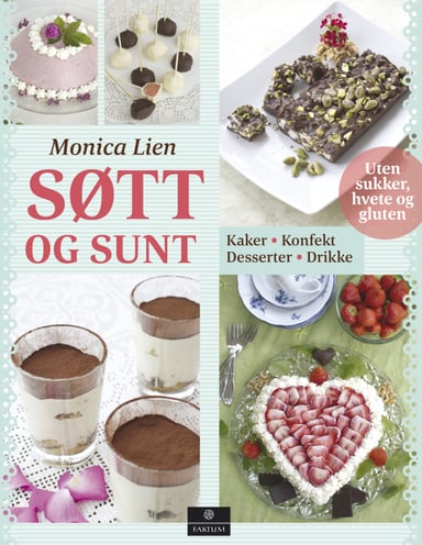 Omslag av "Søtt og sunt"