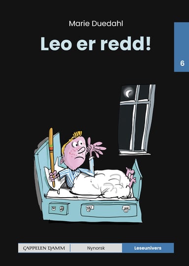 Omslag av "Leseunivers 6: Leo er redd!"