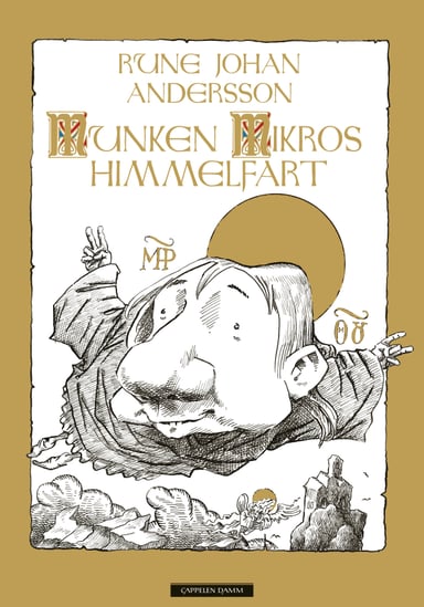 Omslag av "Munken Mikros himmelfart"