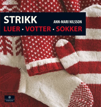 Omslag av "Strikk luer, votter, sokker"