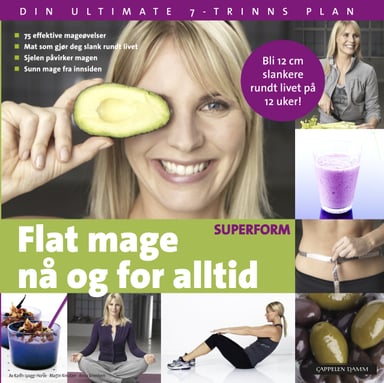 Omslag av "Flat mage nå og for alltid"