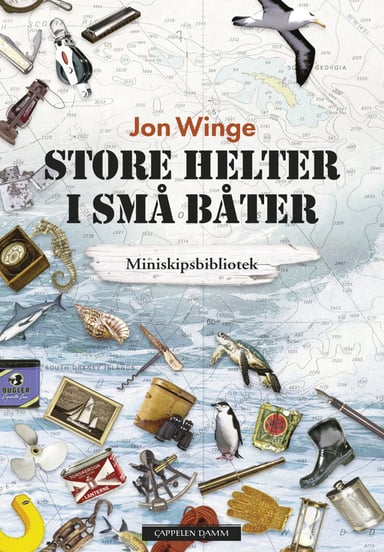 Omslag av "Store helter i små båter"
