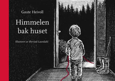 Omslag av "Himmelen bak huset"
