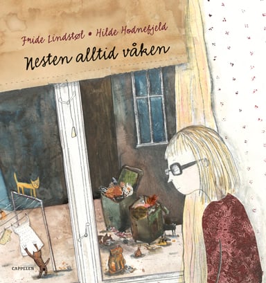 Omslag av "Nesten alltid våken"