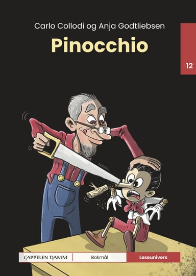 Omslag av "Leseunivers 12: Pinocchio"