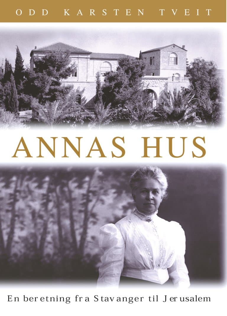 Omslag Annas hus av Tveit / Odd Karsten (Innbundet)