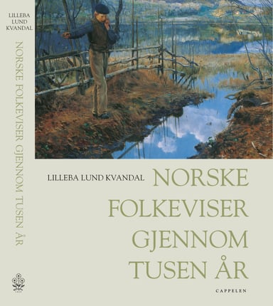 Omslag av "Norske folkeviser gjennom tusen år"