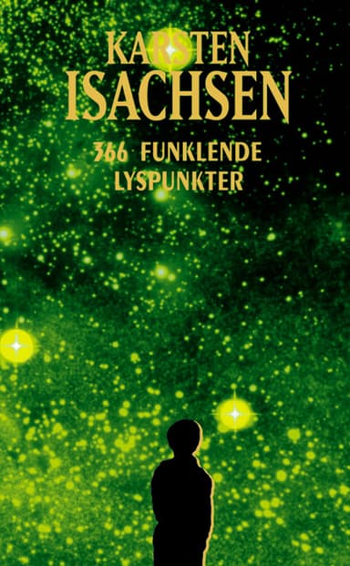 366 funklende lyspunkter