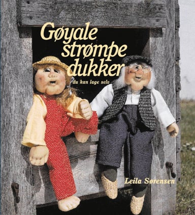 Omslag av "Gøyale strømpedukker du kan lage selv"