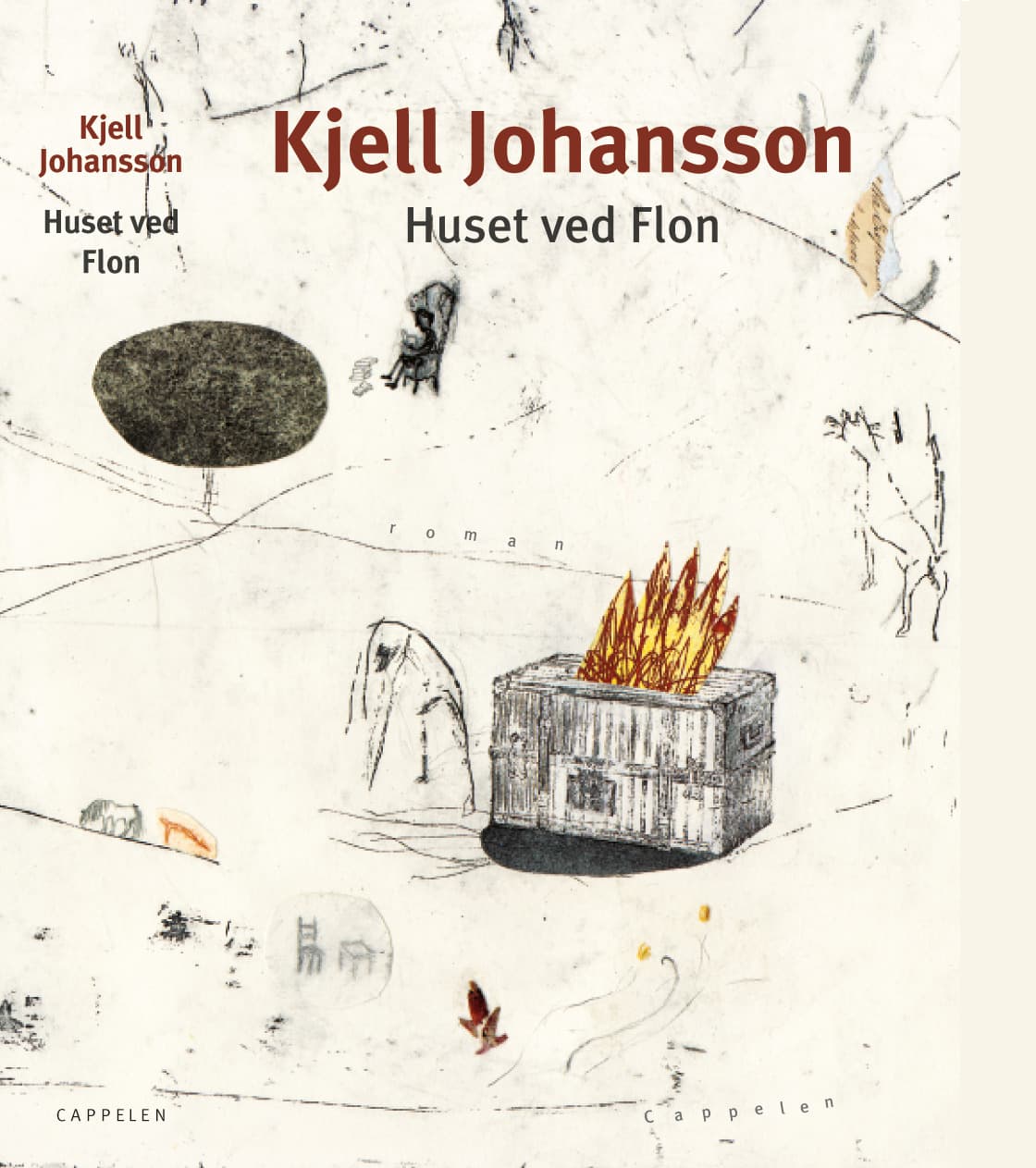 Omslag Huset ved Flon av Kjell Johansson (Innbundet)