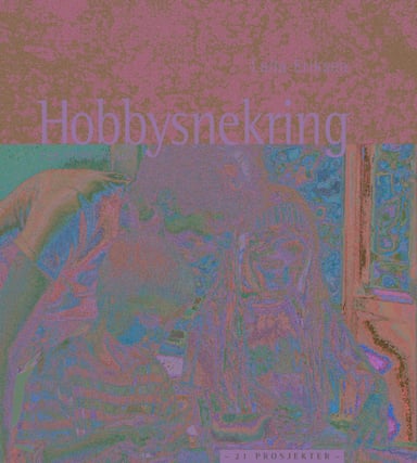 Omslag av "Hobbysnekring for store og små"