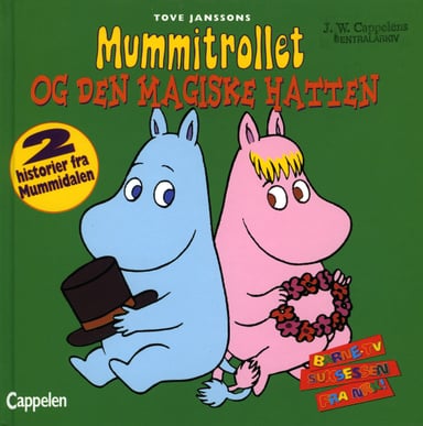 Omslag av "Mummitrollet og den magiske hatten"