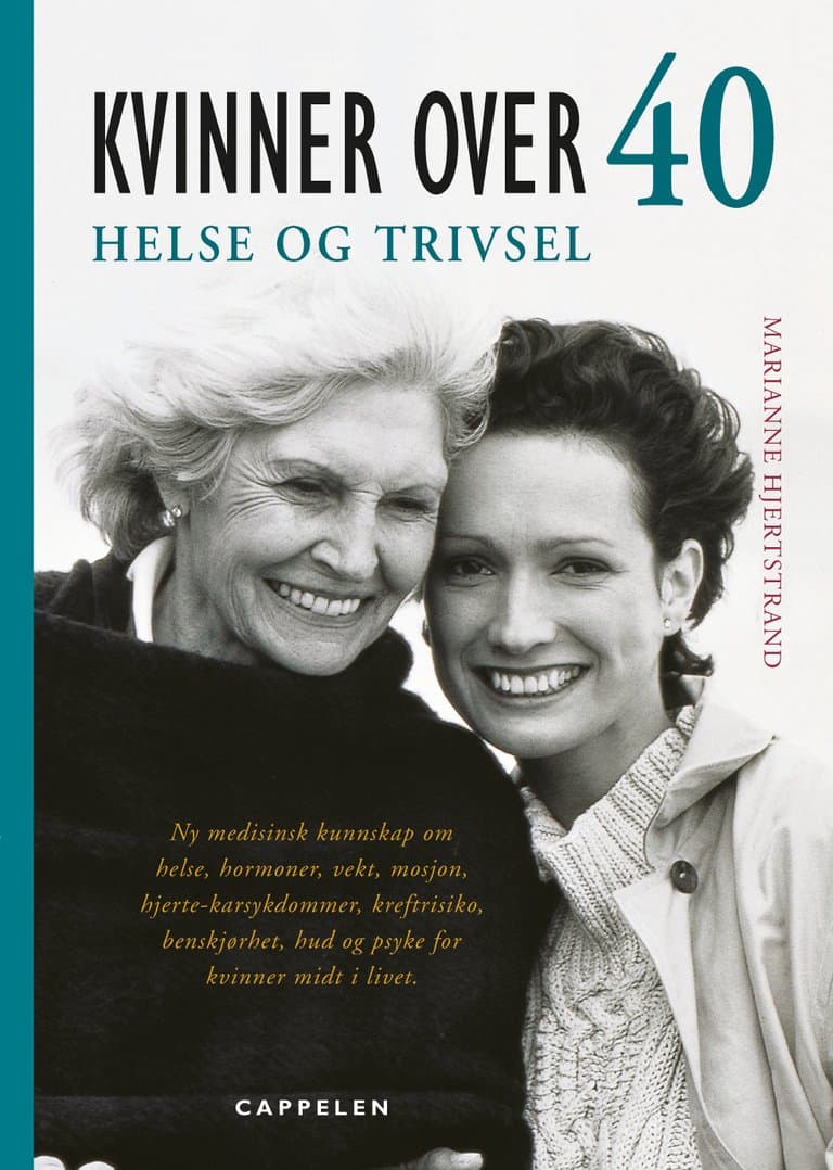 Omslag Kvinner over 40- helse og trivsel av Marianne Hjertstrand (Innbundet)