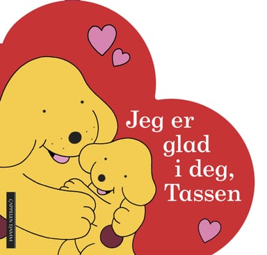 Omslag av "Jeg er glad i deg, Tassen"