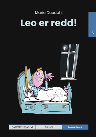Omslag av "Leseunivers 6: Leo er redd!"