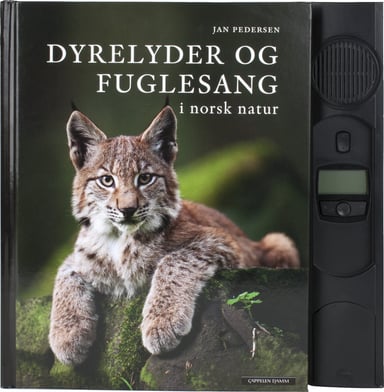 Omslag av "Dyrelyder og fuglesang i norsk natur"
