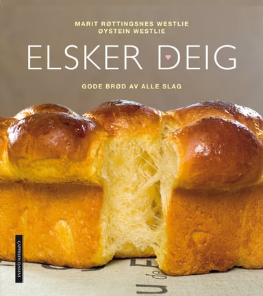 Omslag av "Elsker deig"