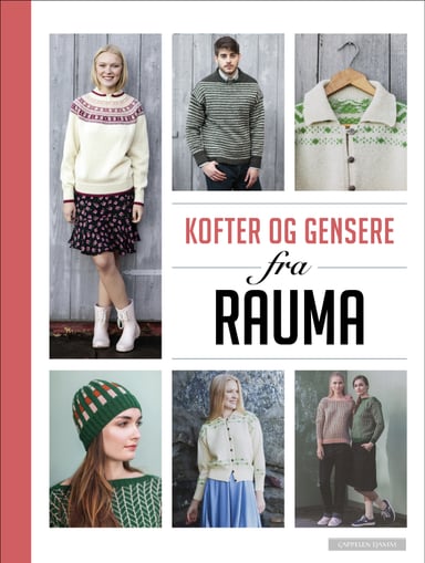 Omslag av "Kofter og gensere fra Rauma"