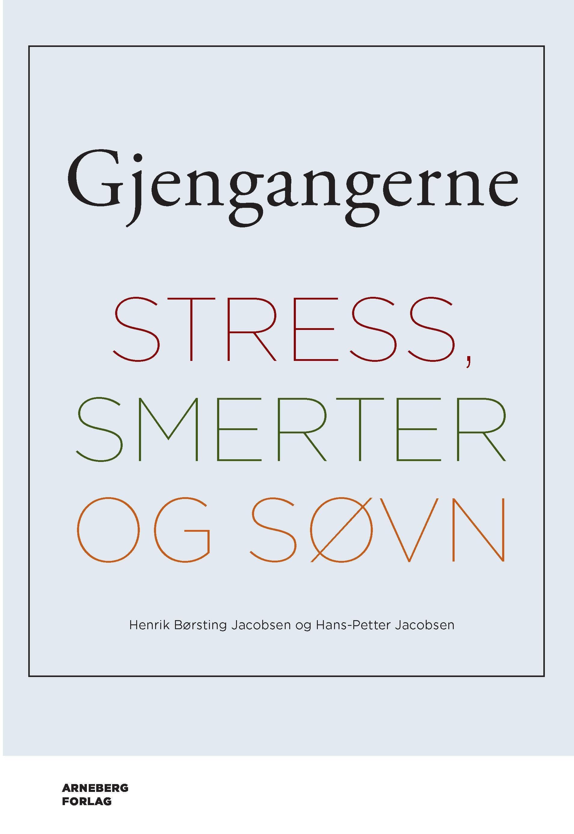 Omslag Gjengangerne av Henrik Børsting Jacobsen og Hans-Petter Jacobsen (Innbundet)