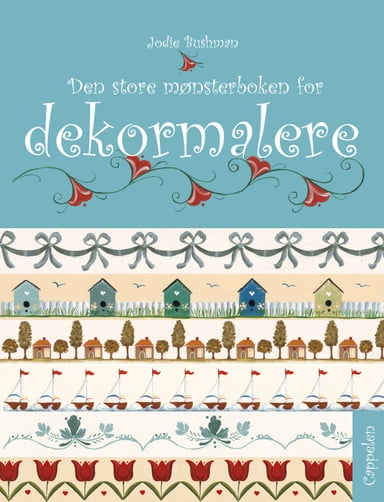 Omslag av "Den store mønsterboken for dekormalere"