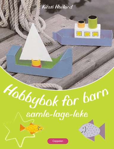 Omslag av "Hobbybok for barn"