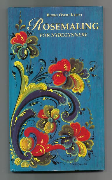 Rosemaling for nybegynnere