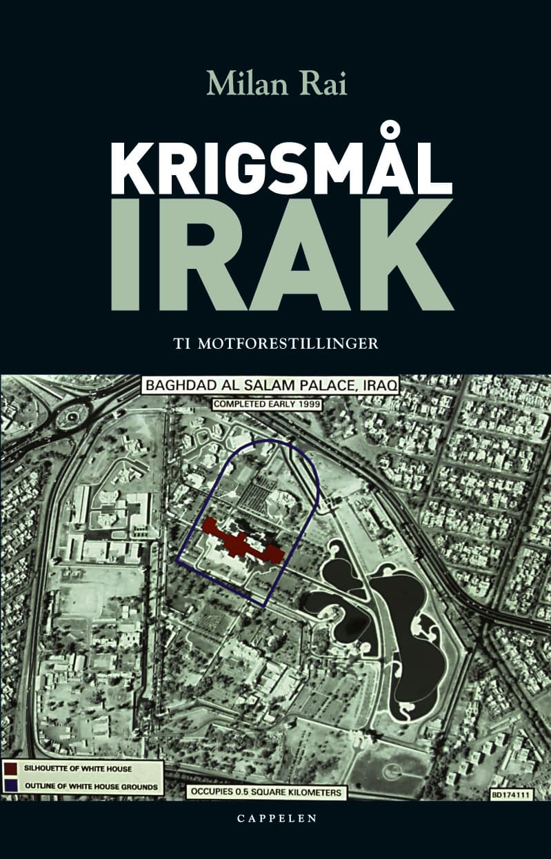 Omslag Krigsmål Irak av Milan Rai (Innbundet)