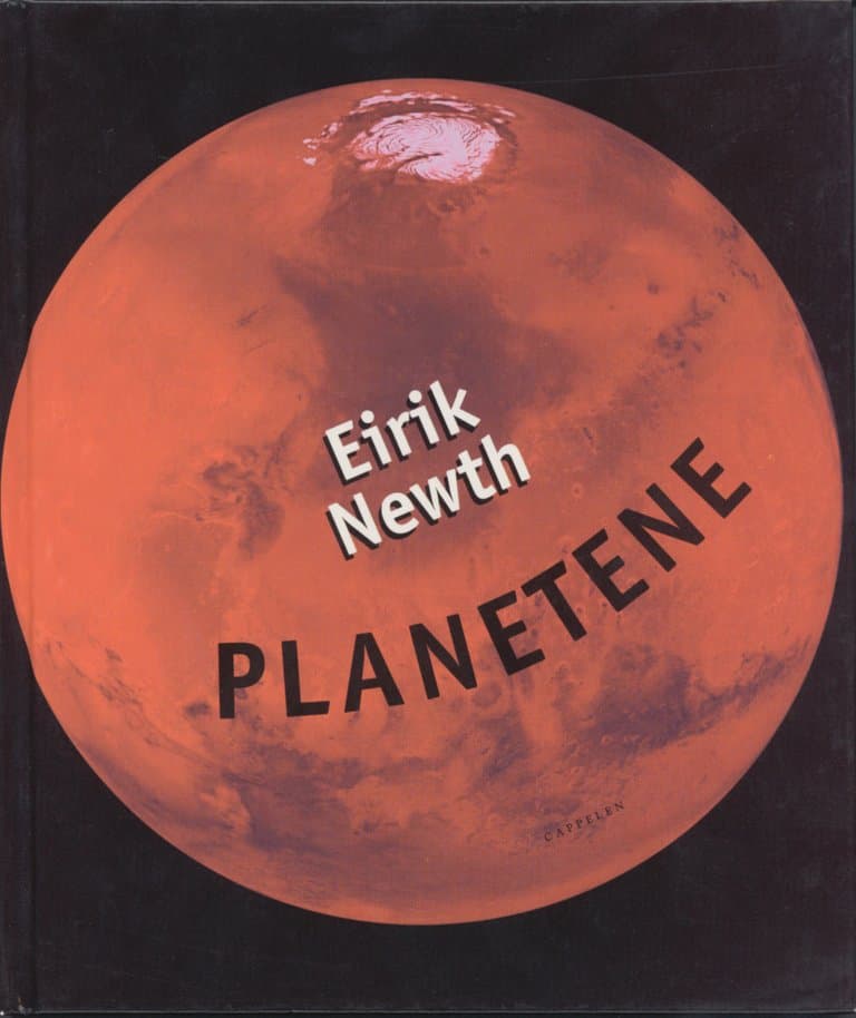 Omslag Planetene av Eirik Newth (Innbundet)