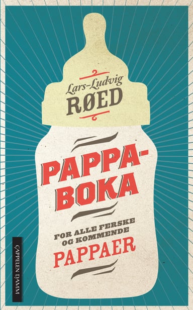 Omslag av "Pappaboka - for alle ferske og kommende pappaer"
