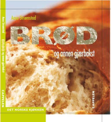 Omslag av "Brød og annen gjærbakst"
