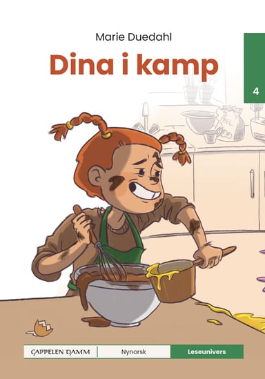 Omslag av "Leseunivers 4: Dina i kamp"