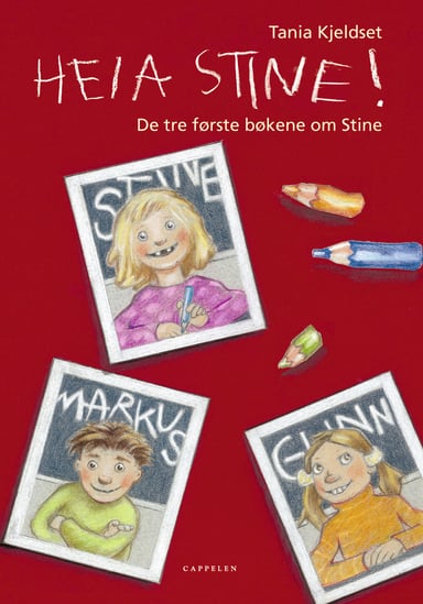 Omslag av "Heia Stine!"
