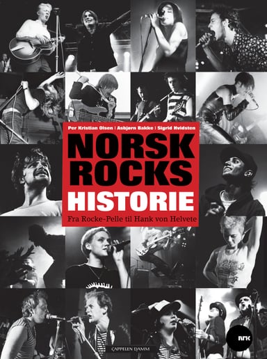 Omslag av "Norsk rocks historie"