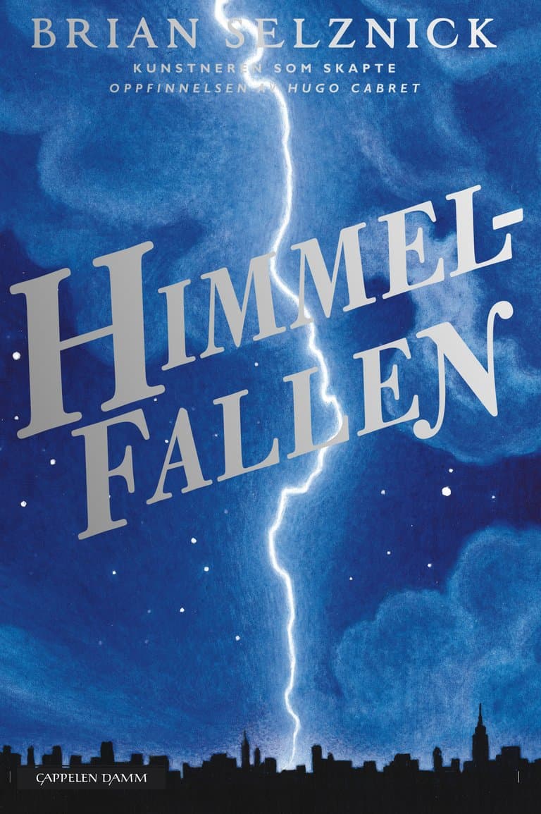 Omslag Himmelfallen av Brian Selznick (Innbundet)