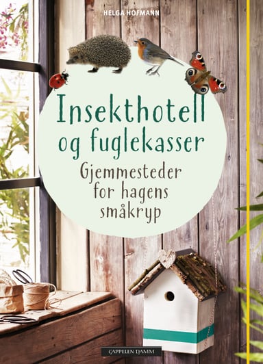 Omslag av "Insekthotell og fuglekasser"