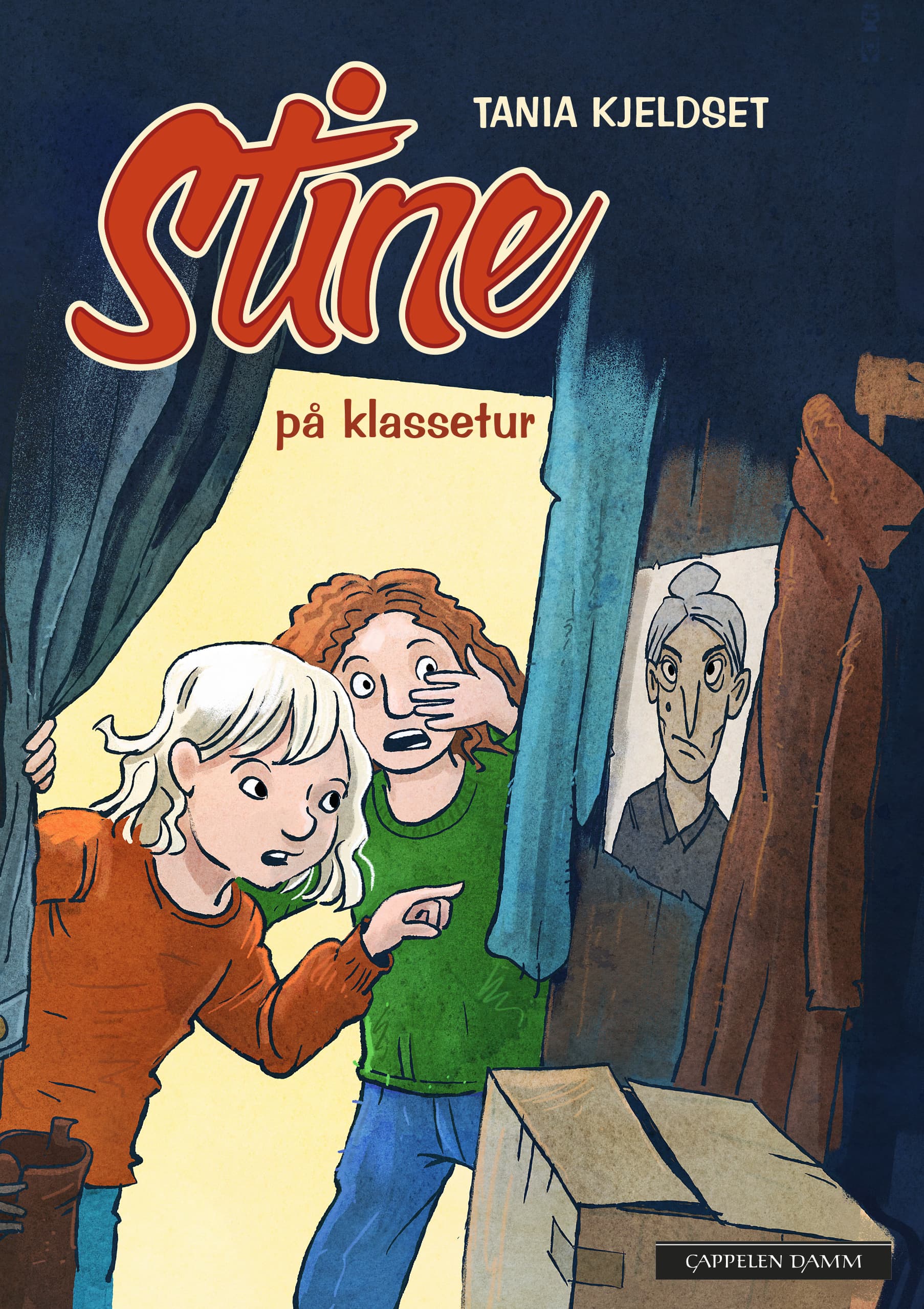 Omslag Stine på klassetur av Tania Kjeldset (Ebok)
