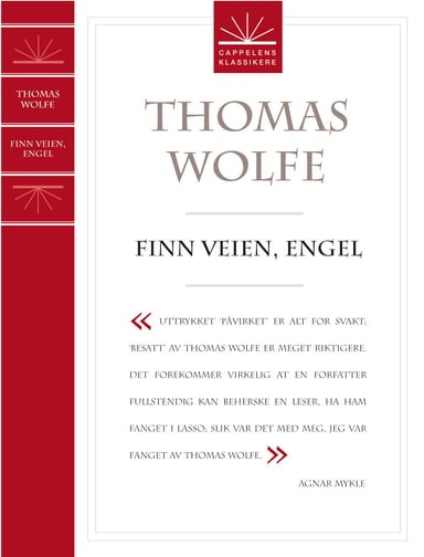 Omslag av "Finn veien, engel"