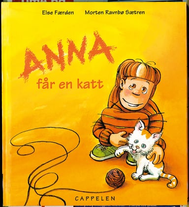 Omslag av "Anna får en katt"